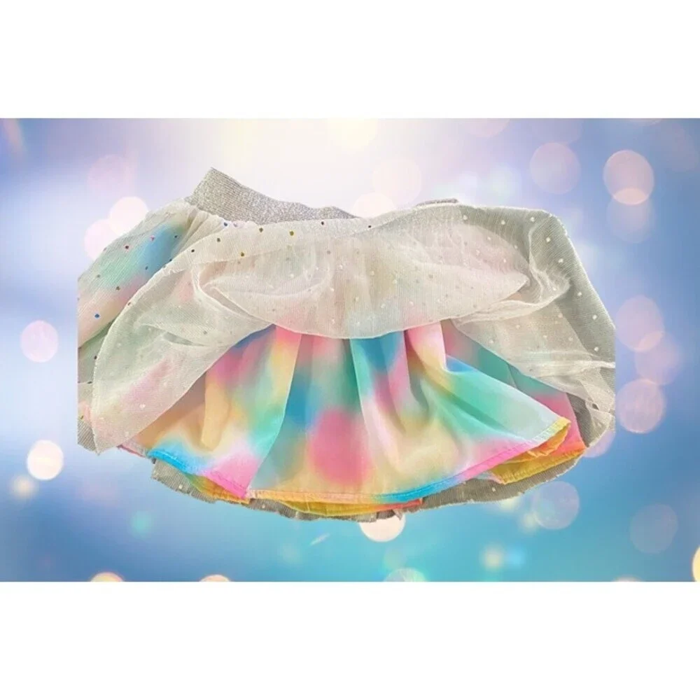 Wonder Nation Colorful Reversible Skirt